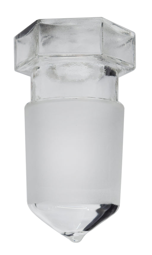Reagent Bottle, 2000ml, 34/35 Interchangeable Hexagonal Hollow Stopper - Narrow Mouth - Borosilicate Glass - Eisco Labs