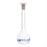 Volumetric Flask, 100ml - Class A Tolerance ±0.10ml - 14/23 Polypropylene Stopper - Single Graduation Mark - Borosilicate Glass - Eisco Labs