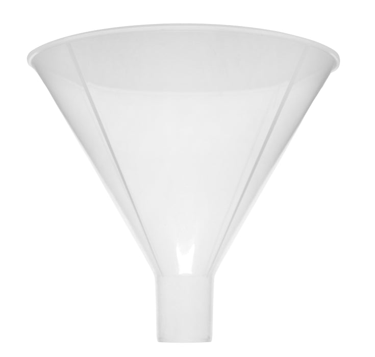 Filter Funnel, 4" - Polypropylene Plastic - Chemical Resistant