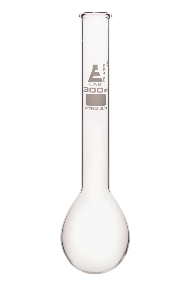 Kjeldahl Flask, 300mL - Long Neck, Round Bottom - Borosilicate Glass