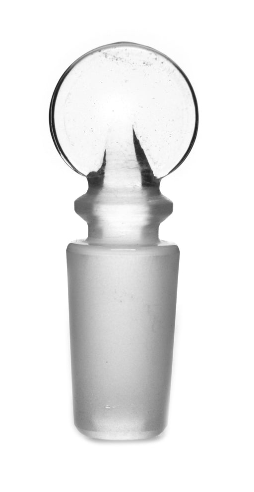 Stopper, 14/23 - Penny Head, Solid Cone - Borosilicate Glass - Eisco Labs