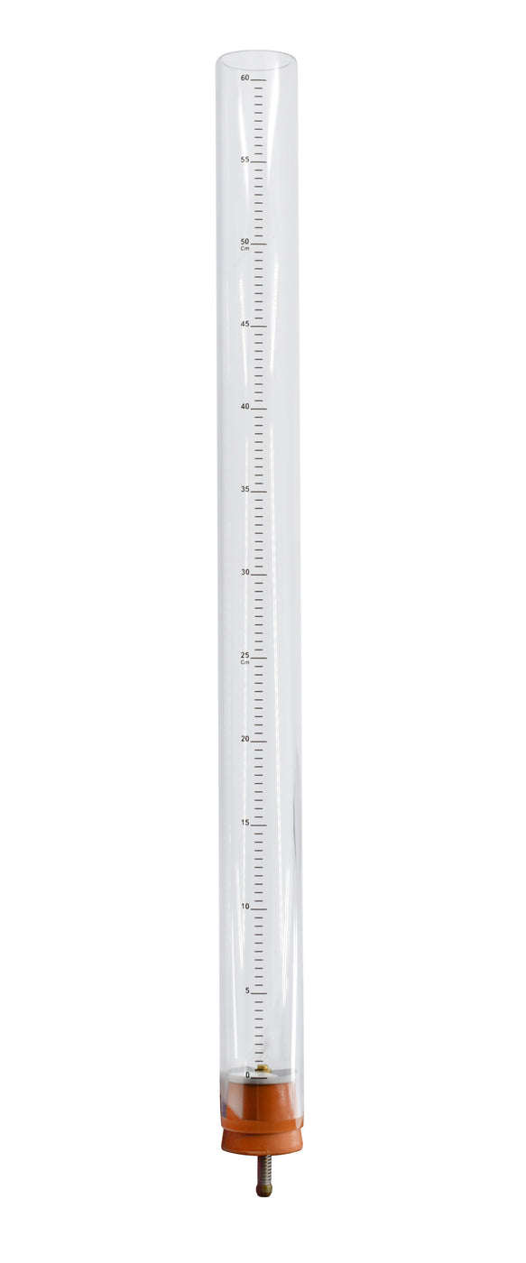Turbidity Tube with Secchi Disk, 60cm Scale — Eisco Labs
