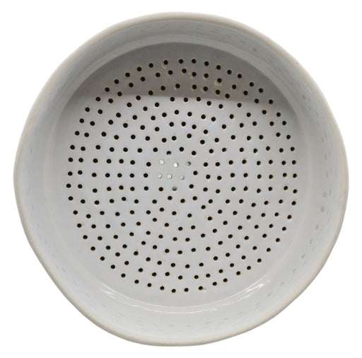 Buchner Funnel, 20cm - Porcelain - Straight Sides, Perforated Plate