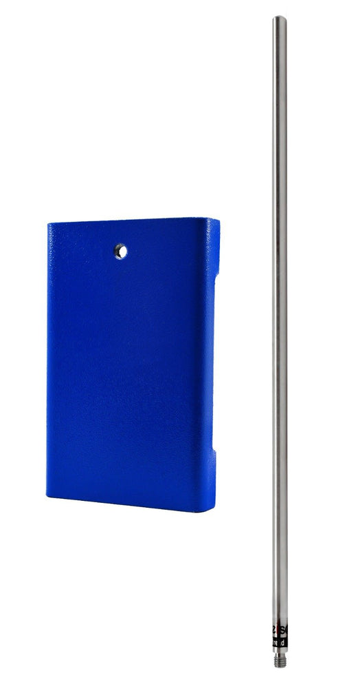 Rectangular Retort Base & Rod Set - 12.5