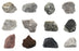Rock Cycle Kit, 12 Pcs - Metamorphic, Igneous & Sedimentary Rocks