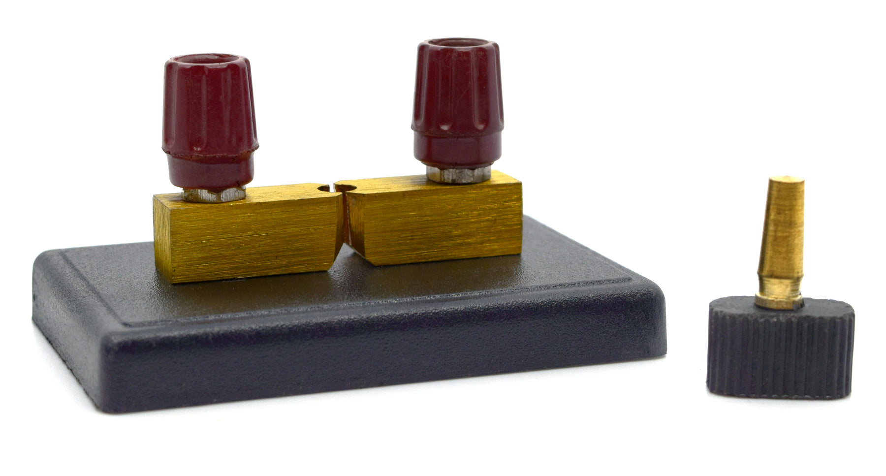 One Way Copper Plug Key Switch, 4mm Terminals with Removable Plug - Eisco Labs