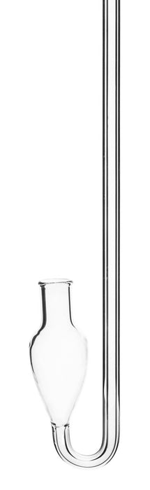 Barometer Tube, 35 Inch - With Bulb - Used To Measure Air Pressure - Borosilicate 3.3 Glass - Eisco Labs