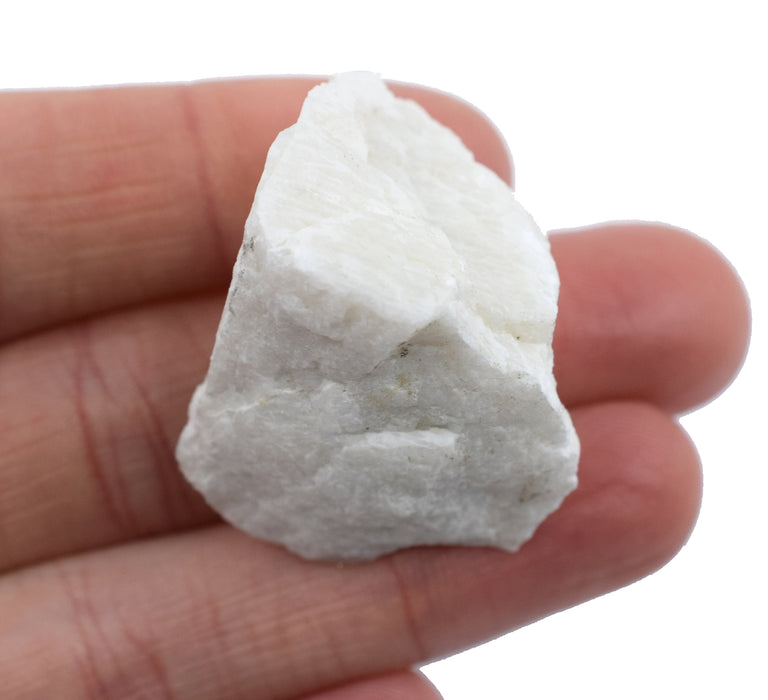 12PK Raw Microcline, Mineral Specimens - Approx. 1" - Geologist Selected & Hand Processed - Great for Science Classrooms - Class Pack - Eisco Labs