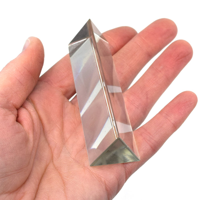 Equilateral Prism - 75mm Length, 25mm Faces - Optical Quality Glass