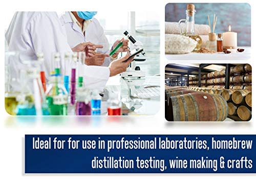 24PK Measuring Cylinders, 10ml - Class B - Polypropylene - Raised Graduations - Octagonal Base - Eisco Labs