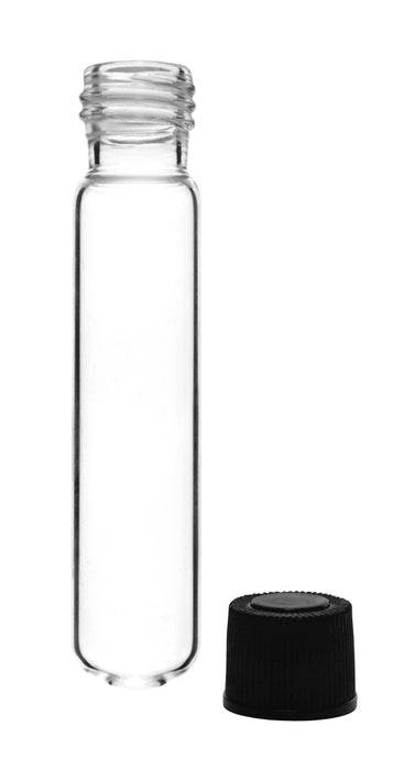 Culture Tube with Screw Cap, 5mL - 16x75mm - Round Bottom - Borosilicate Glass