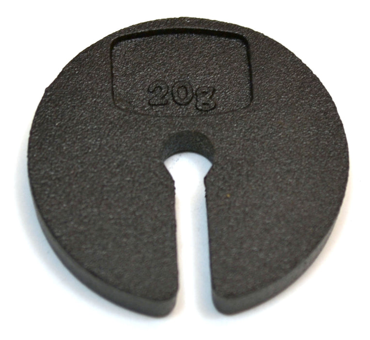 Eisco Labs Set of 9 20g Weights on Hanger - For Physics Experiments