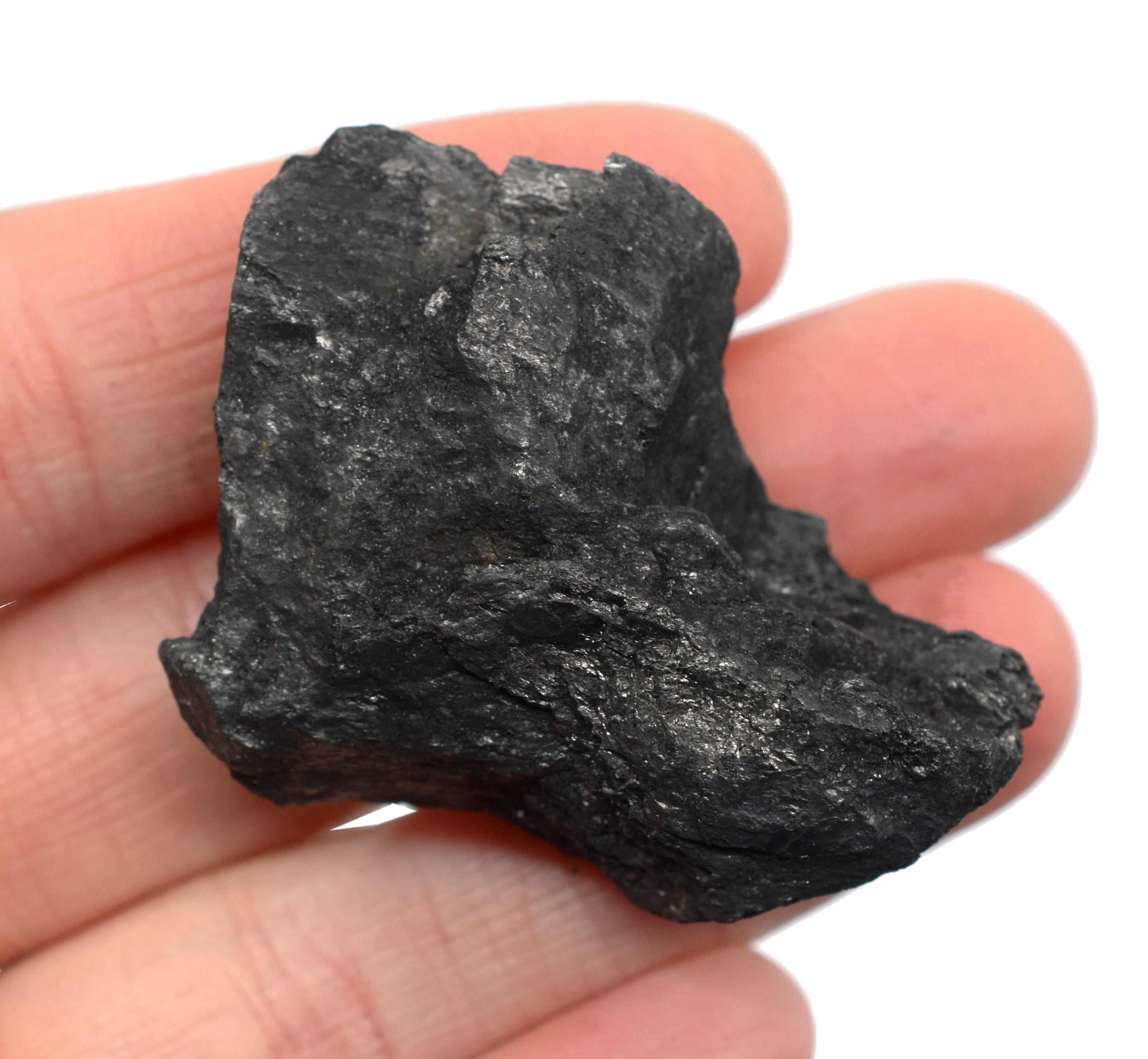 Raw Graphite, Pure Carbon Specimen - Approx. 1