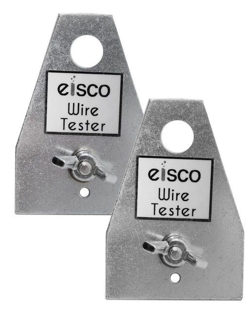 Wire Testing Clamps, with Wing Nut Fixings - Aluminium - Test for Breaking Strain and Strength - Eisco Labs