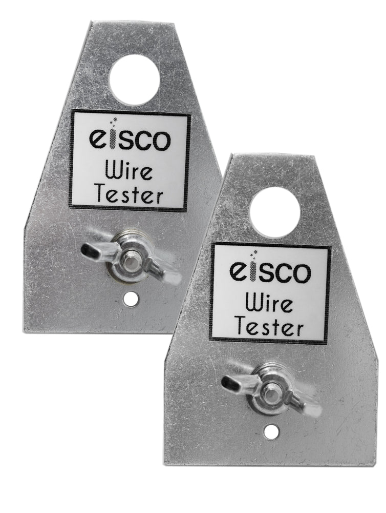Wire Testing Clamps, with Wing Nut Fixings - Aluminium - Test for Breaking Strain and Strength - Eisco Labs