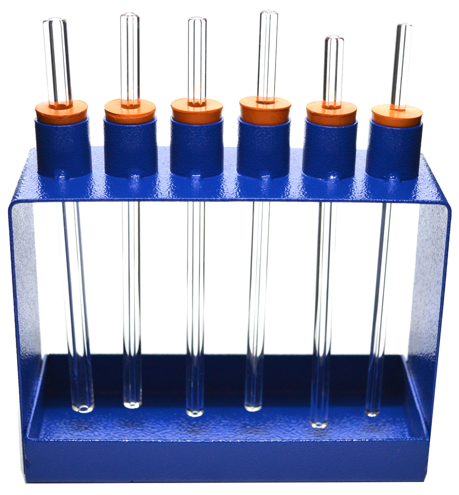 Capillary Tubes Apparatus with Metal Frame, 6 Tubes, Capillary Pressure Demonstration - Eisco Labs