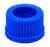 Threaded Screw Cap, Open - Joint Size 24/29 - Plastic, Blue Color - Spare / Additional Part - Eisco Labs