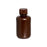 Reagent Bottle, Amber, 125mL - Narrow Mouth with Screw Cap - HDPE