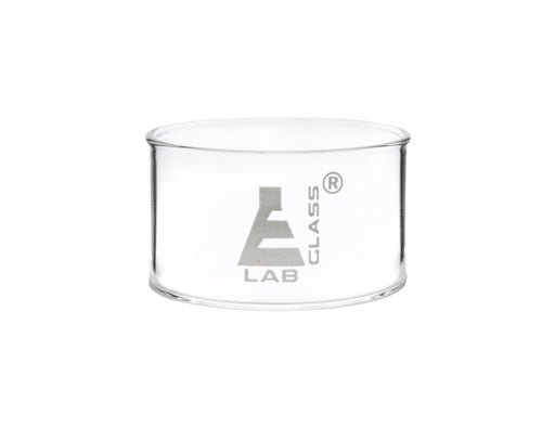 Crystallizing Dish, 40ml - Flat Bottom - Borosilicate Glass - Eisco Labs
