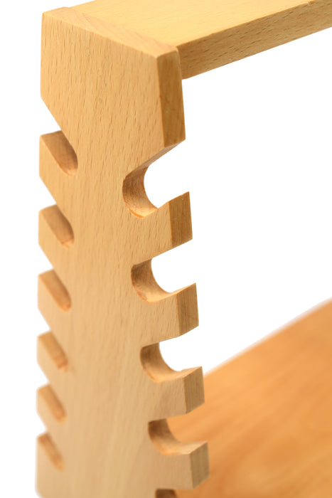 Wooden Pipette Rack - Holds 12 Pipettes Horizontally - 8.75"