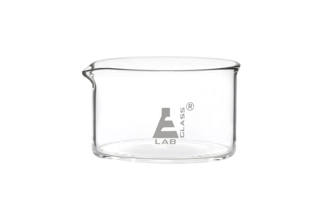 Crystallizing Dish, 60ml - Flat Bottom - Borosilicate Glass - Eisco Labs