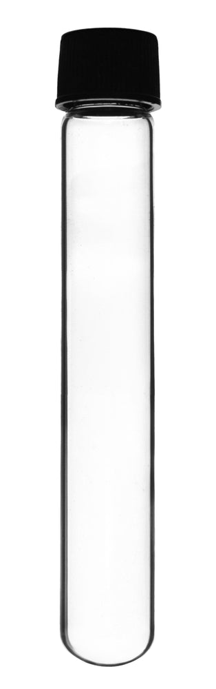 Culture Tube with Screw Cap, 50mL - 25x150mm - Round Bottom - Borosilicate Glass