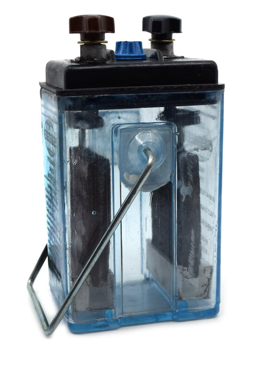 Battery Lead Accumulator, Capacity 20AH, with Fitted, Removable Handle - Eisco Labs