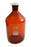 Eisco Labs 2000 ml Amber Reagent Bottle , Narrow Mouth with Acid Proof Polypropylene stopper, socket size 34/35