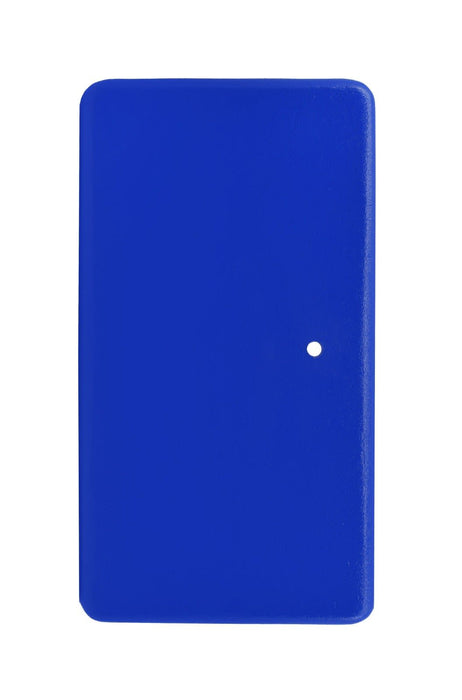 Rectangular Double Burette Base - 13"x7" - Heavy Duty Cast Iron, Blue - Eisco Labs