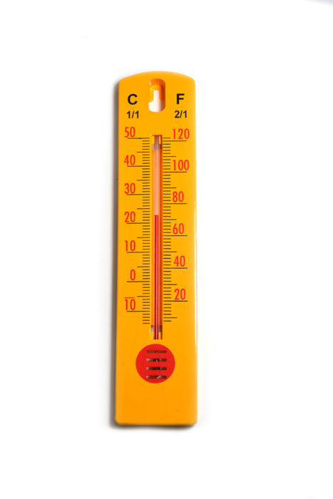 Wall Thermometer, Farenheit & Celsius - Eisco Labs