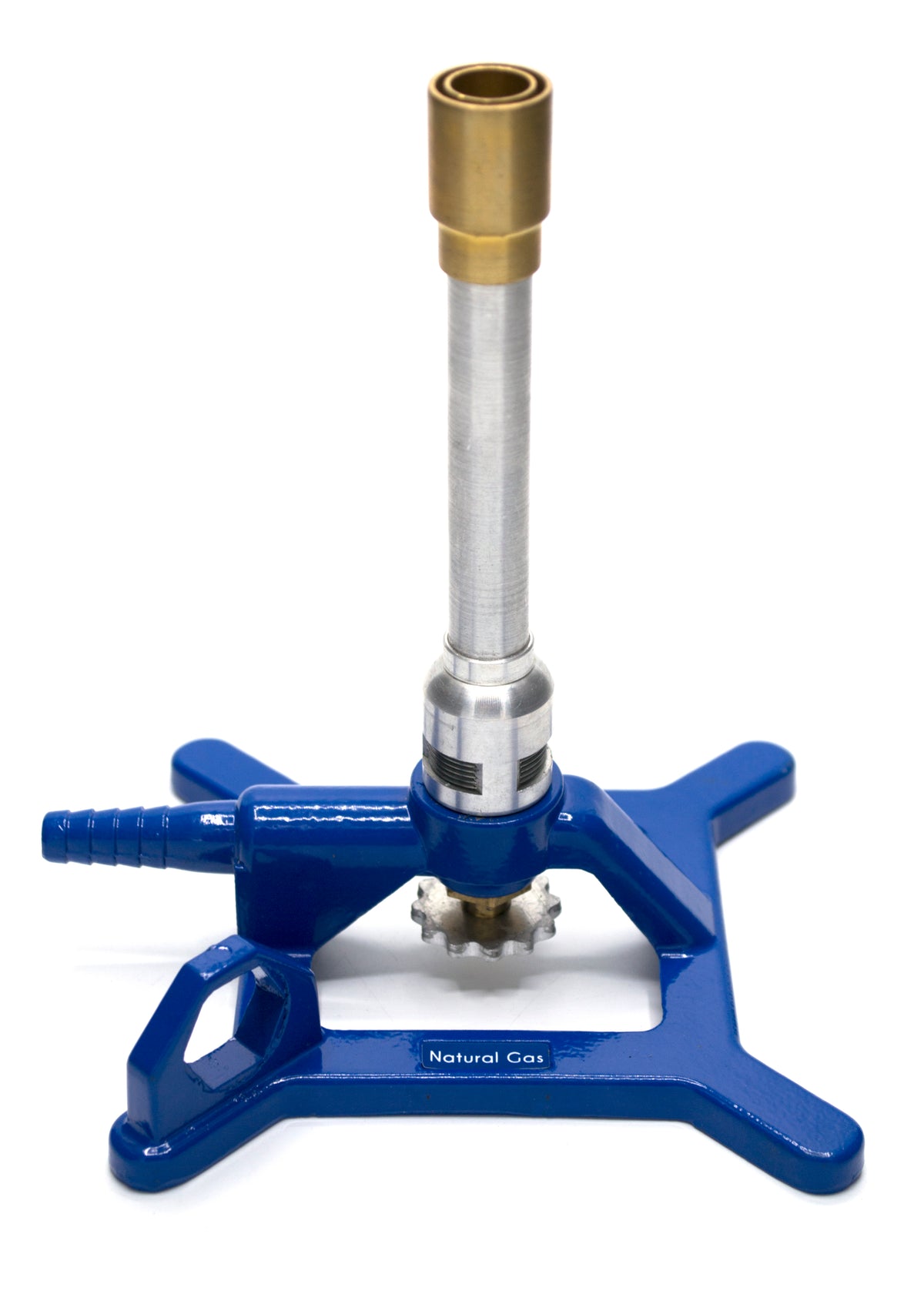 Natural Gas Tirrill Bunsen Burner, StabiliBaseTM AntiTip Design with