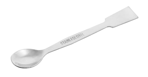 Scoop with Spatula, 5.9" - Stainless Steel, Polished