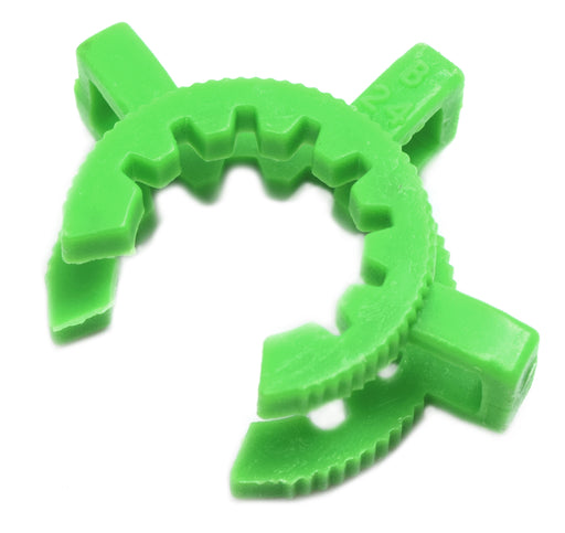 Joint Clip, 24/29 - Chemical & Temperature Resistant, Standard Taper - Green, Single Clip - Eisco Labs