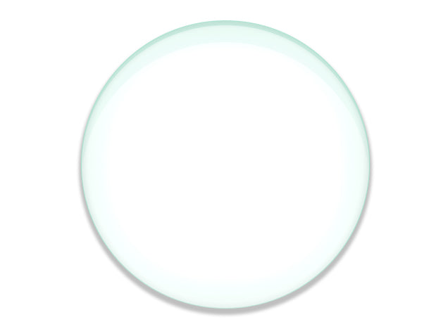 Double Concave Lens, 300mm Focal Length, 3" (75mm) Diameter - Spherical, Optically Worked Glass Lens - Ground Edges, Polished - Great for Physics Classrooms - Eisco Labs