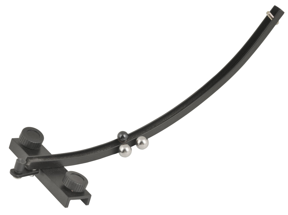 Collisions in 2D - Experiment Components Only - For Studying Energy Conservation, Collisions and Momentum  - Metal Ramp, 2 Metal Balls, 1 Glass Ball - (No Base) - Visual Scientifics by Eisco