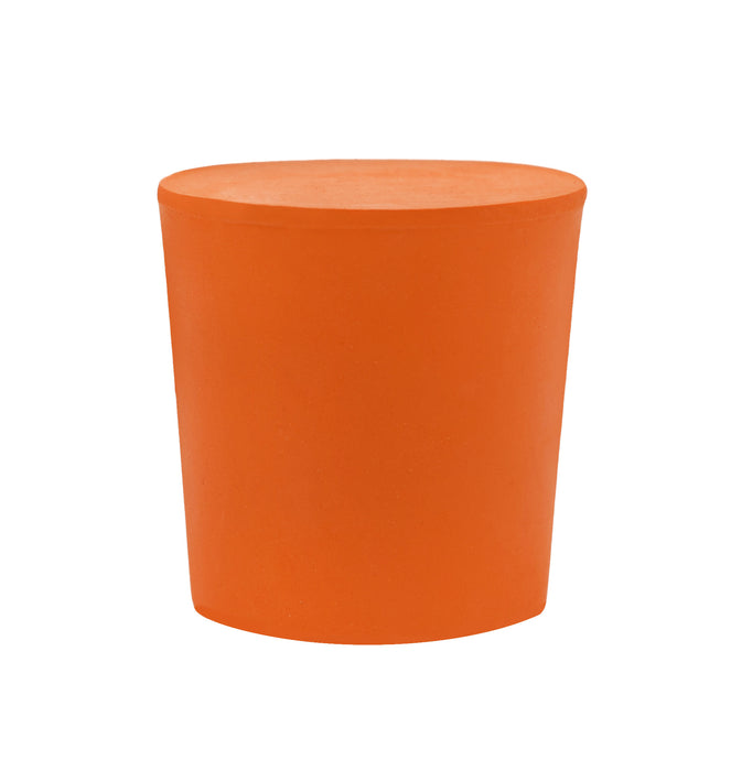 10PK Rubber Stoppers - Solid - 31mm Bottom, 36mm Top, 35mm Length