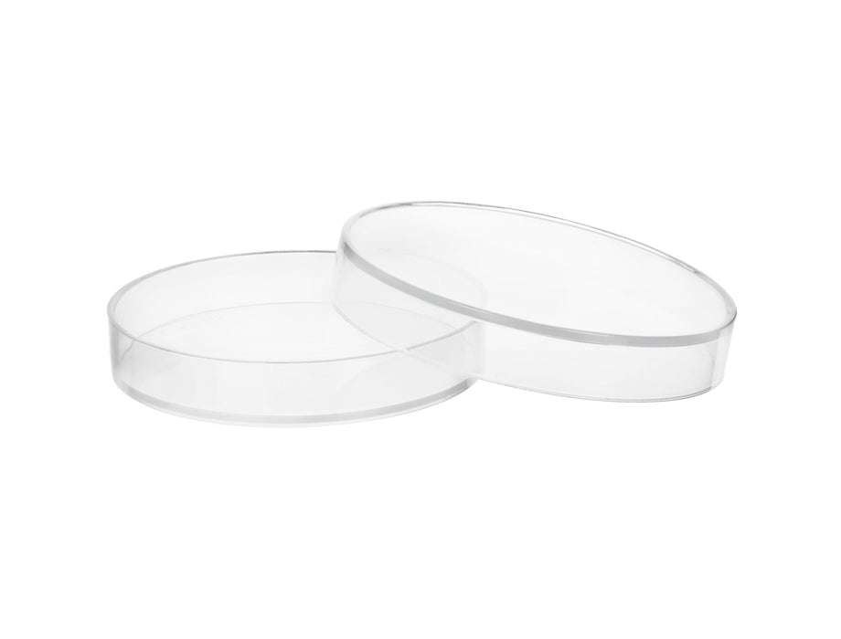6PK Petri Dishes - 2.9" Diameter, 0.5" Depth - Polypropylene Plastic