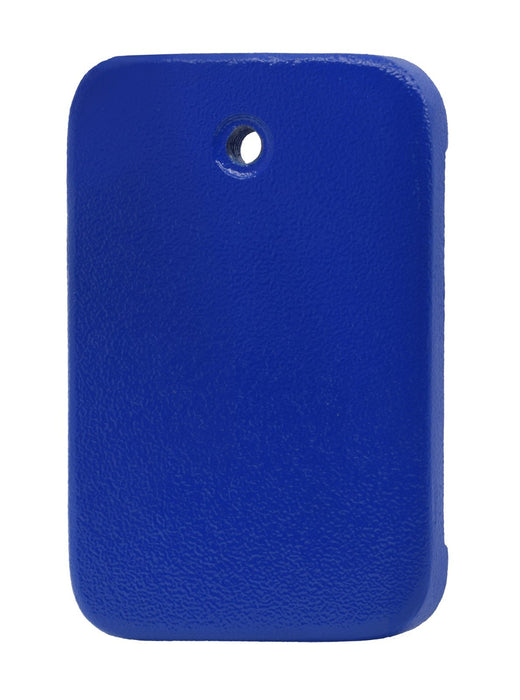 Rectangular Retort Base - 8"x5" - Heavy Duty Cast Iron, Blue - Eisco Labs