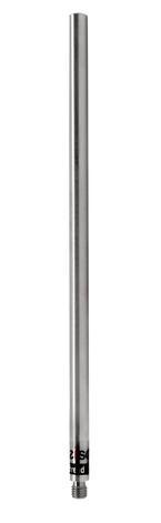 Retort Stand Rod, 19.8" (50cm) - Steel - 10 x 1.5mm Thread - Eisco Labs