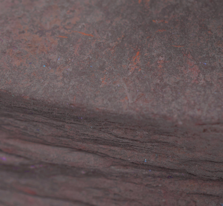 Raw Red Slate, Metamorphic Rock Specimen - Hand Sample - Approx. 3"