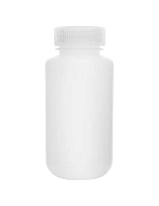 Reagent Bottle, 250mL - Wide Mouth with Screw Cap - HDPE