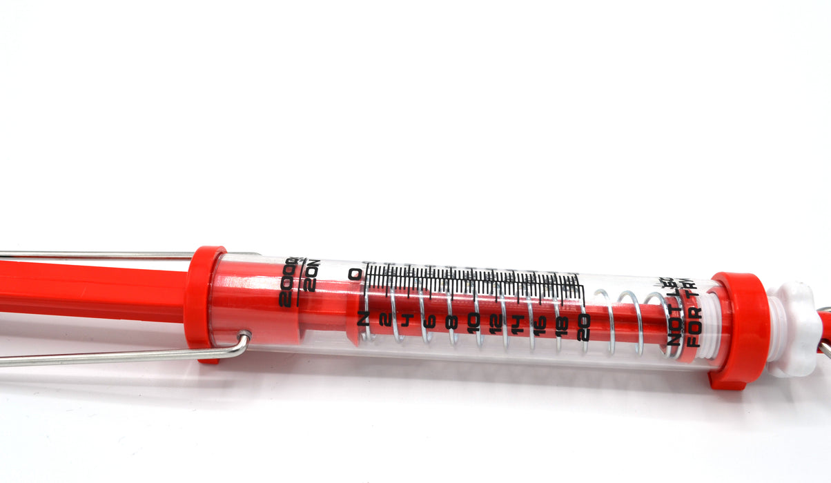 2kg / 20N Push Pull Balance - Tubular - Acrylic - Eisco Labs