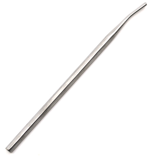 Stainless Steel Probe and Seeker, Angular Blunt End Needle, 5" Long - Eisco Labs