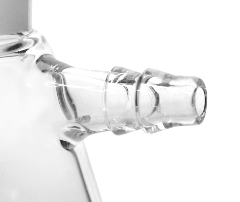 Buchner Filtering Flask, 100ml - Socket Size 24/29 -  Interchangeable Joint - Side Arm - Borosilicate Glass - Eisco Labs