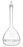 Volumetric Flask, 2000ml - Class B, ASTM - Tolerance ±1.000 ml - Glass Stopper -  Single, White Graduation - Eisco Labs