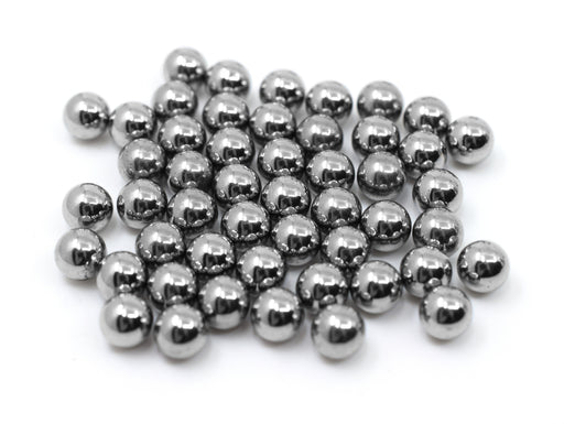 50PK Ball Bearings, 6mm Each - Steel