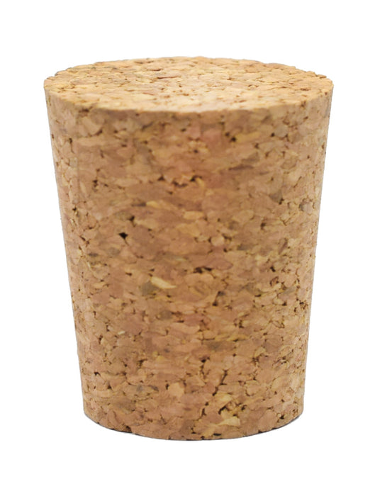 10PK Cork Stoppers, Size #11 - 21mm Bottom, 27mm Top, 31mm Length - Tapered Shape