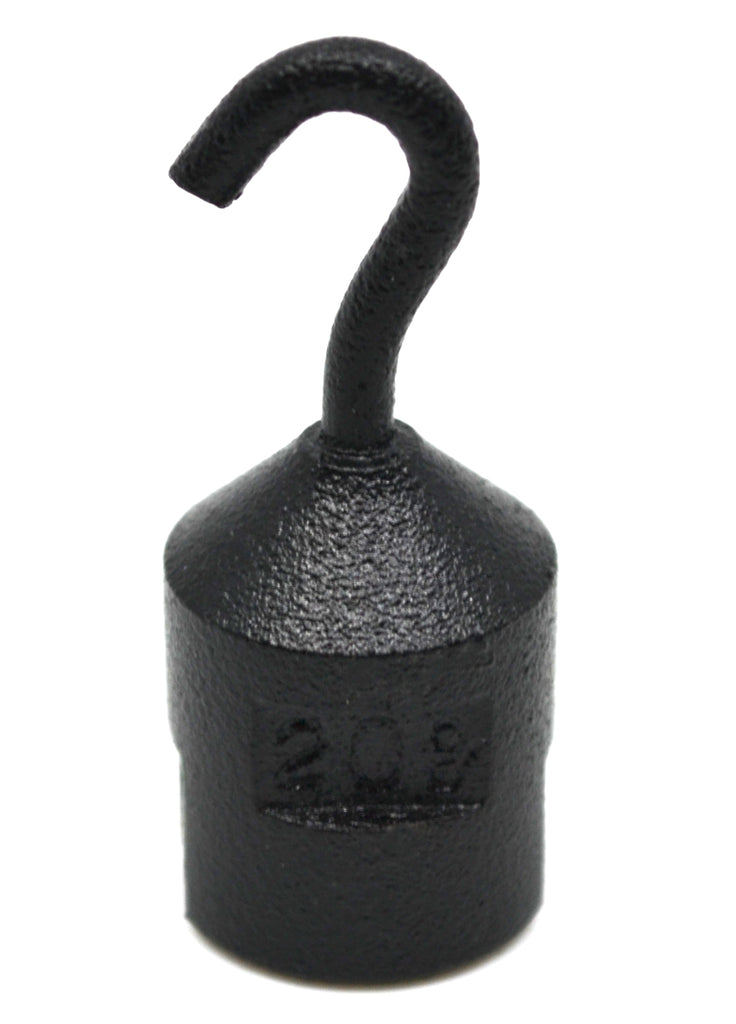 20g Iron Hooked Weight with Slotted Base to Hang Additional Weights