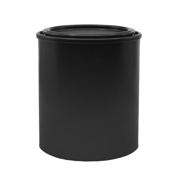 3PK Quart Size Black All-Plastic (Polypropylene) Paint Cans with Lids —  Eisco Labs