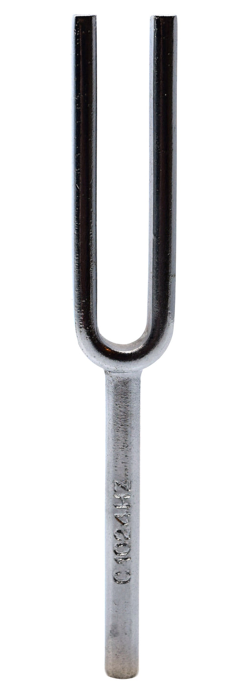 Steel Tuning Fork, 1024Hz Frequency (±5%) - Designed for Physics Experimentation - Chrome Plated Steel - Eisco Labs